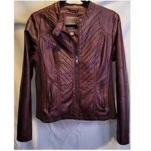 Faux Leather Jacket